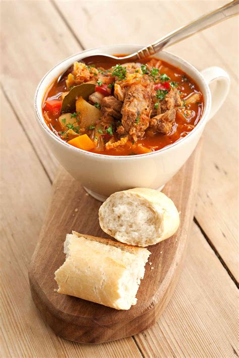 Sweet And Sour Cabbage Soup