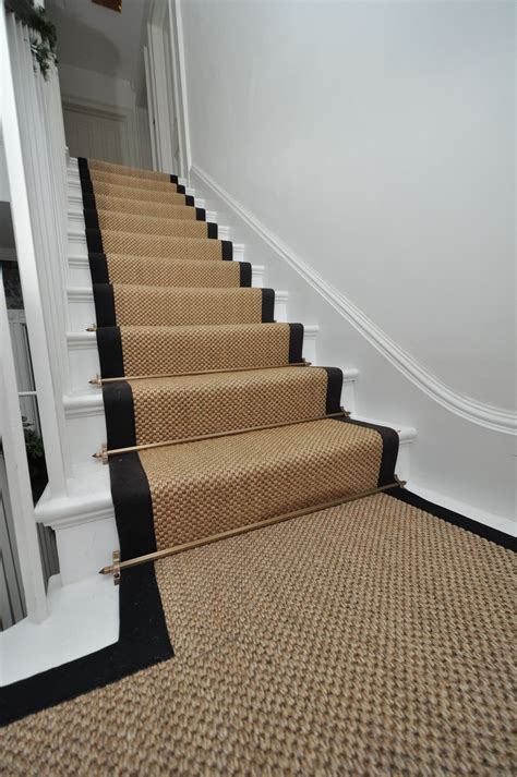 4-068 sisal stair runners Bowloom sisal stair runners with binding tape ...