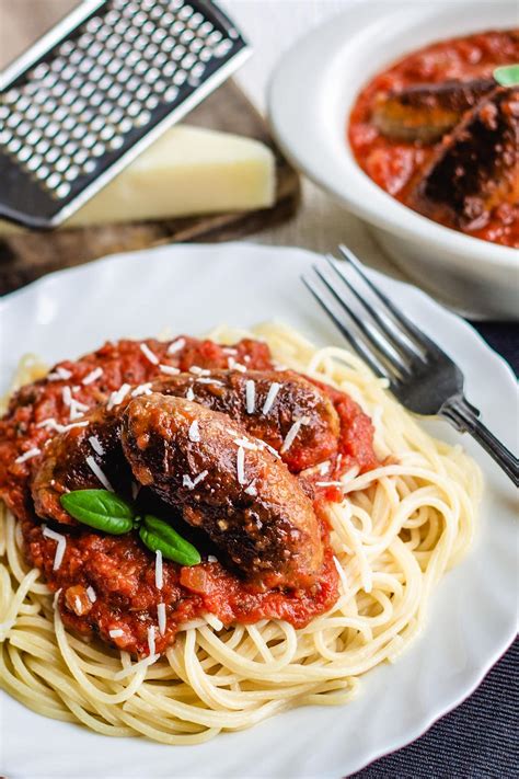 Spaghetti Sauce Recipe With Ground Italian Sausage | Deporecipe.co