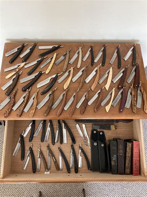 My (ever-growing) collection of straight razors : r/wicked_edge