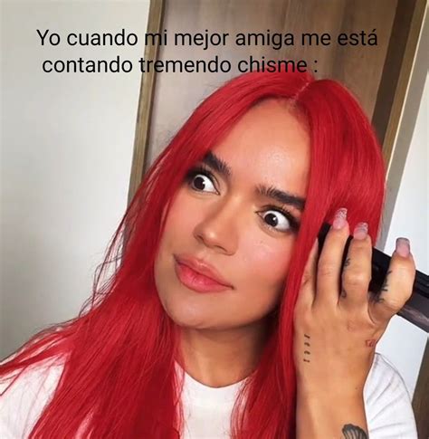 KarolG meme 😂 ️ | Funny spanish memes, Memes, Mexican memes