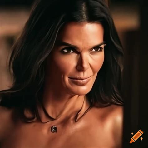 Movie poster of "skulls & biceps" featuring angie harmon