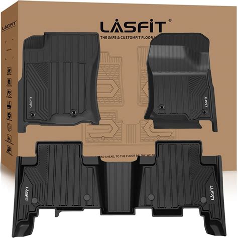 LASFIT Floor Mats Fit for 2014-2024 Toyota 4Runner & 2014-2023 Lexus ...