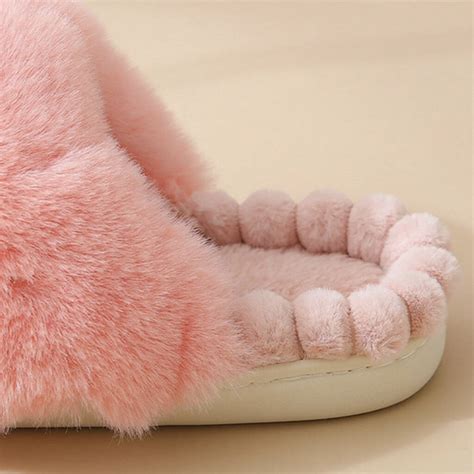 Super Fluffy Slippers With A Personalised Gift Bag By The Forest & Co