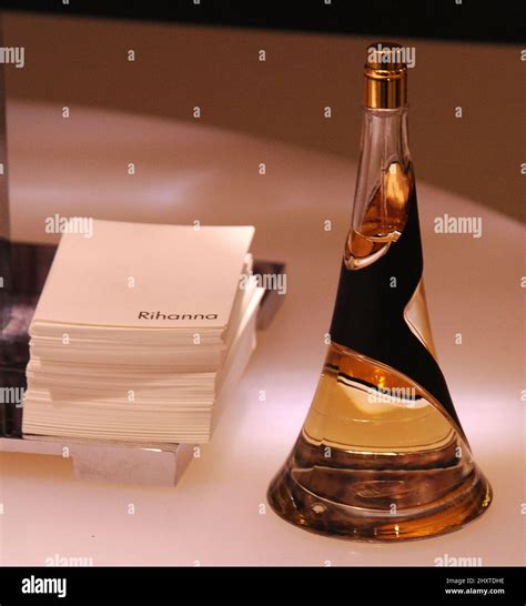 A bottle of perfume at the Launch of "Reb'l Fleur" at Macy's Lakewood ...