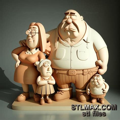 Catalog - Gillian ussell-Wilcox Family Guy 3 | 3D model for CNC and 3D ...