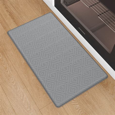 PABUBE Kitchen Rugs and Mats Anti Fatigue Cushioned, Non Slips Kitchen ...