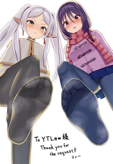 frieren and aoba yutsuki (sousou no frieren and 1 more) drawn by px-tea ...