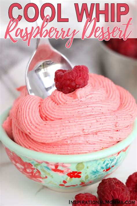Raspberry Cool Whip Dessert Recipe