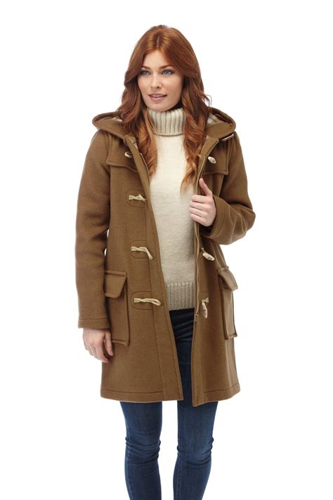 Women's Wool Duffle Coat With Hood at Nicole Bentley blog