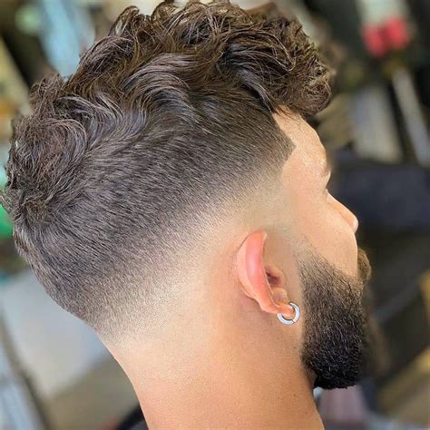 Fantastic Short Hairstyles For Men Drop Fade Curly 2019 Female Over 50 ...