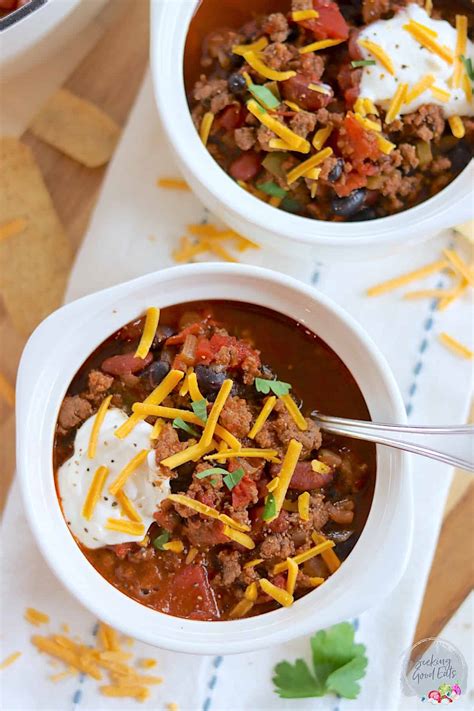Calories In Homemade Chili With Ground Beef And Kidney Beans - Homemade ...