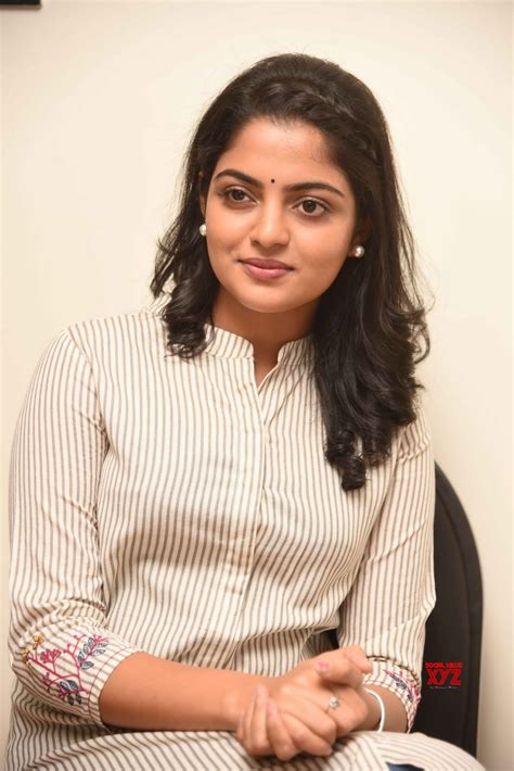 Actress Nikhila Vimal Stills From Meda Meedha Abbayi Movie Promotions ...