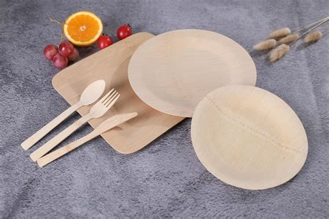 Disposable Eco-friendly Cutlery Bamboo Plate Set - Buy Bamboo Plate ...