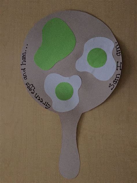 Dr. Seuss Green Eggs & Ham Craft