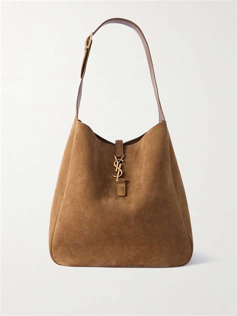 SAINT LAURENT Le 5 à 7 Supple large suede shoulder bag in 2025 | Suede ...