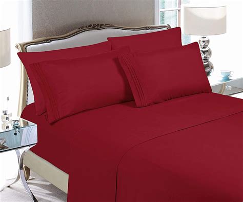 CLEARANCE Elegant Comfort Queen Size Deep Pocket Bed Linens - Super ...