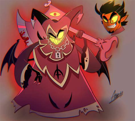 Adam Hell Redesign Idea Hazbin Hotel by AkageIMP on DeviantArt