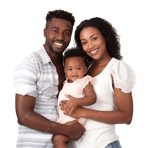 Happy Black Family With Baby, Family, Ethnic, Protection PNG ...