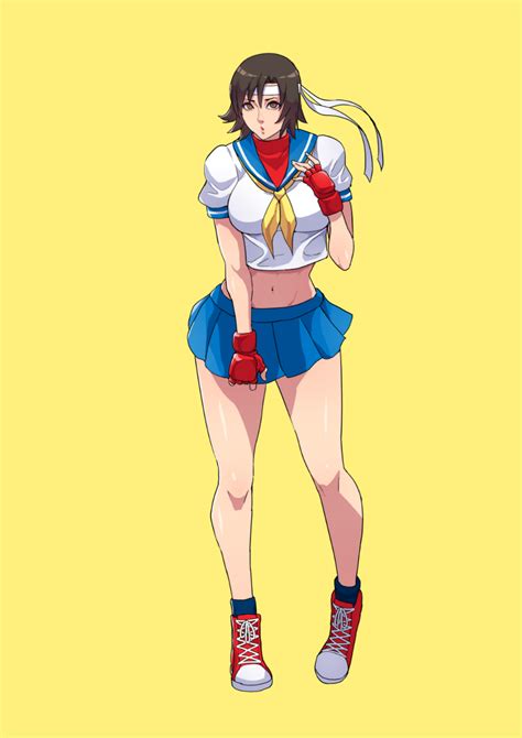Asuka Kazama, tekken, Sakura Kasugano / Asuka Kazama in Sakura outfit ...