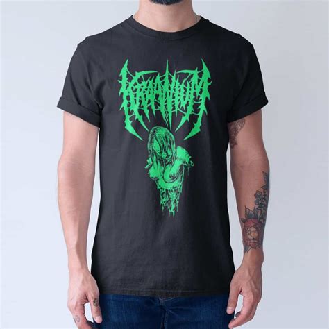 Kraanium Artwork T-Shirt, Brutal Death, Black Metal Merch - Metal Band ...