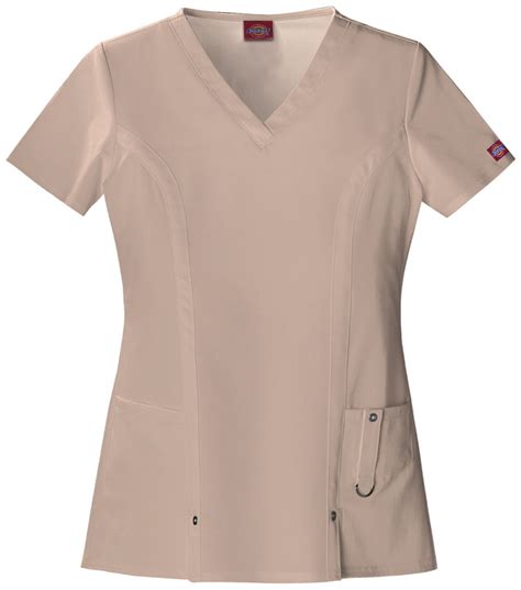 Dickies Xtreme Stretch Scrubs Top for Women V-Neck 82851 - Walmart.com