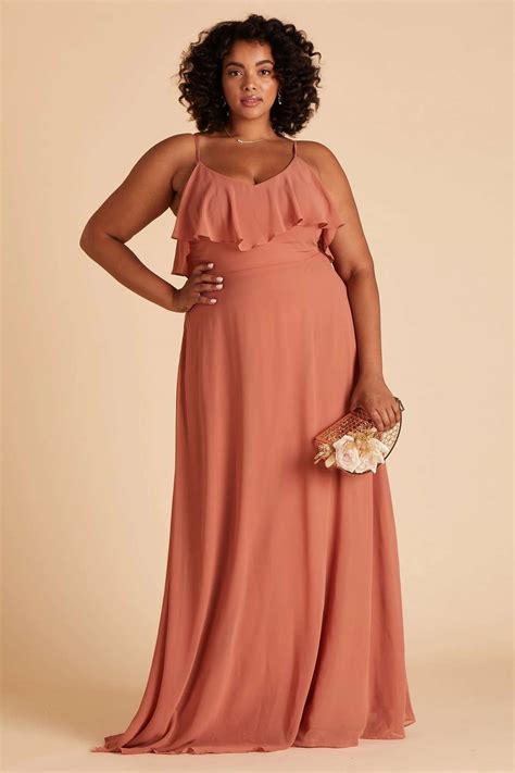 Peach Colored Bridesmaid Dresses