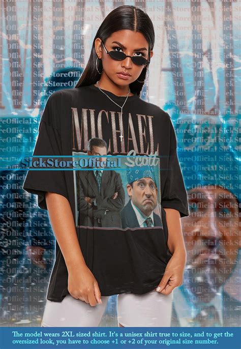 MICHAEL SCOTT Shirt, Michael Scott Homage Shirt, Michael Gary Scott ...