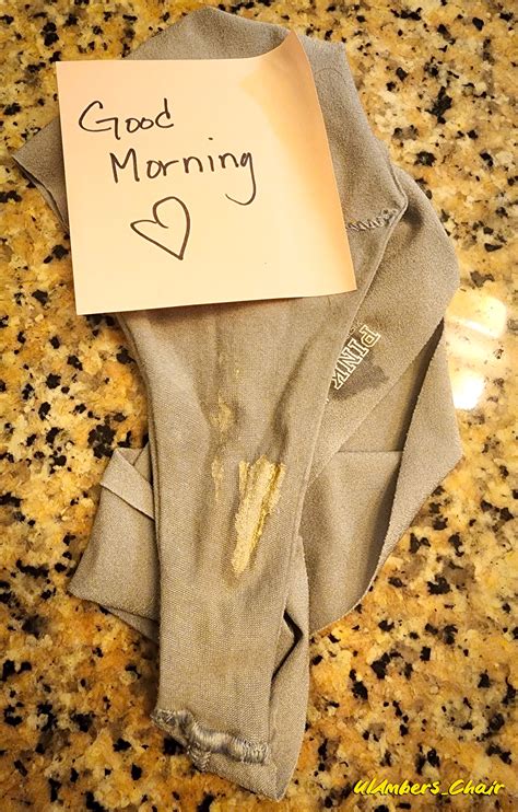 Woke Up To A Wonderful Note And A Delicious Treat From My Sexy Goddess ...