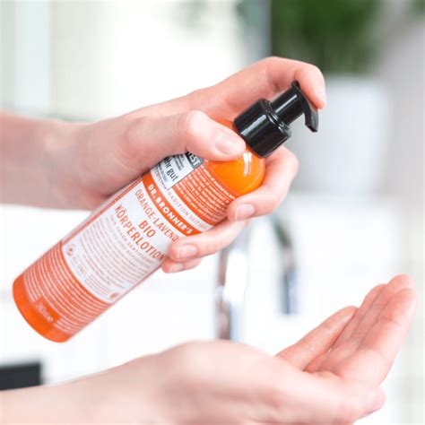 Dr. Bronner´s Bio Körperlotion Orange-Lavendel 240ml