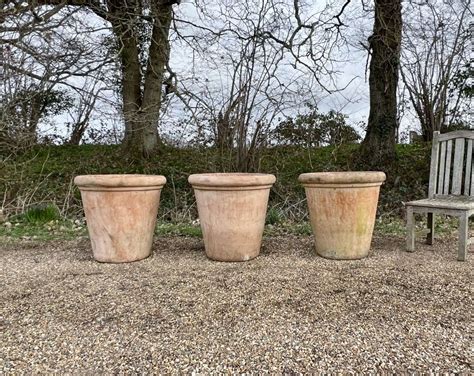 Large Simple Terracotta Planters