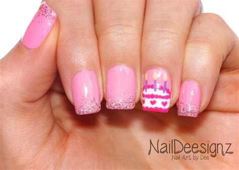 Cute White Nails For Birthday at Eileen Hammond blog