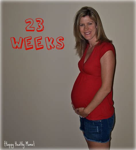 23 Weeks Pregnant (Belly and Ultrasound Pictures), Baby Movement and ...
