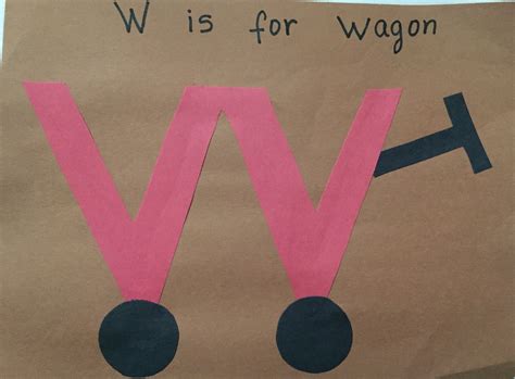 Letter W Craft Printable - Printable