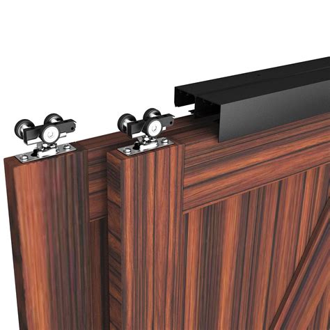 Amazon.com: WEWORTH Heavy Duty Double Bypass Sliding Closet Door Track ...