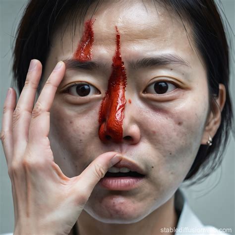 Hyperrealistic Eye Injury Scene | Stable Diffusion Online