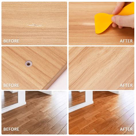 Snapklik.com : Furniture Repair Kit Wood Filler, Upgrade 6 Colors Oak ...