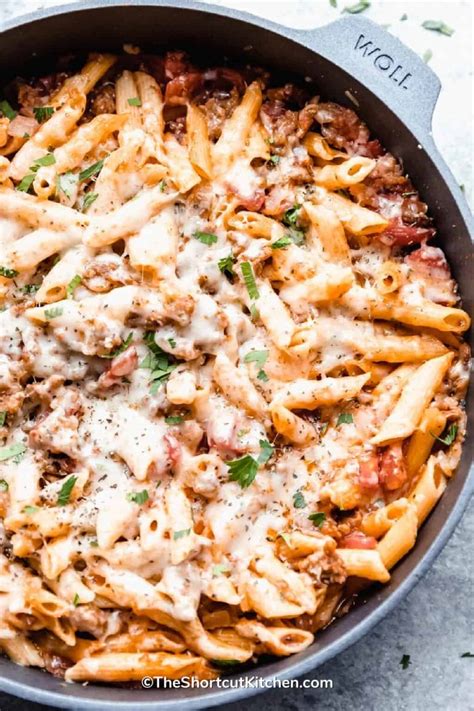 Italian Sausage Pasta (30 Minute Recipe!) - The Shortcut Kitchen