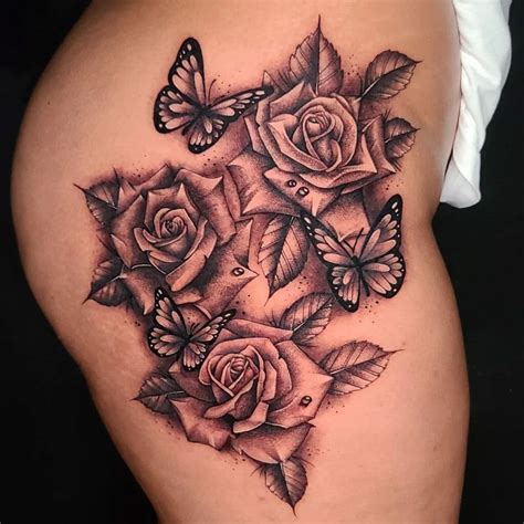 101 Best Butterfly And Rose Tattoo Designs That Will Blow Your Mind!