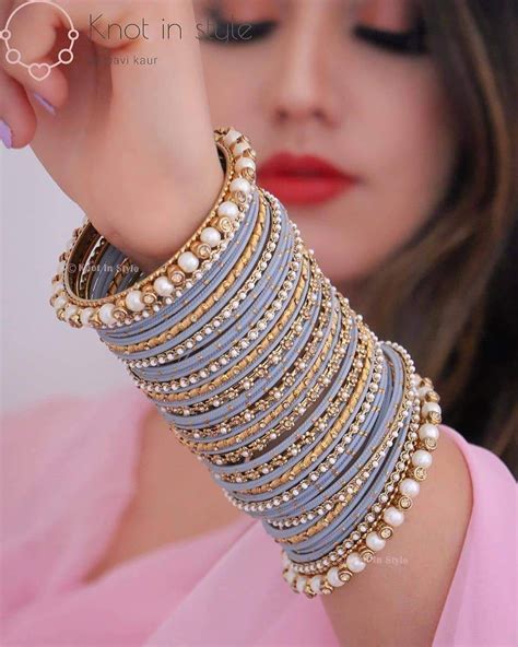 25 Bridal Bangle Stack Designs Without Choodas! - WedBook | Bangles ...