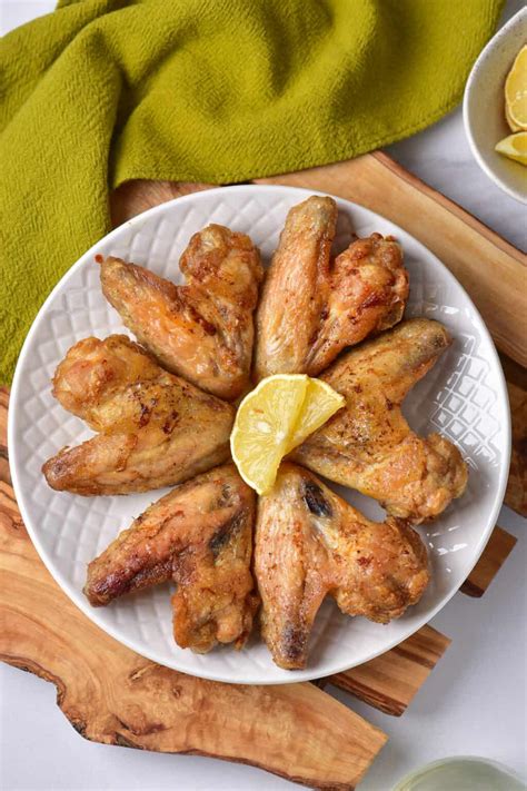 Air Fryer Frozen Chicken Wings • You Say Potatoes