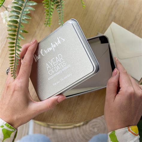 10th Wedding Anniversary Gift - Tin Anniversary