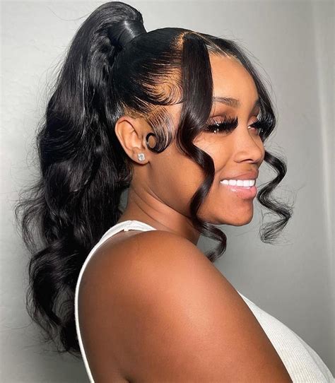 Black Ponytail Hairstyles 2022