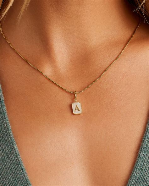 Initial Gold Charm | gorjana