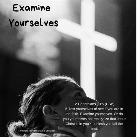 Examine Yourselves - Rooted, Built, Established