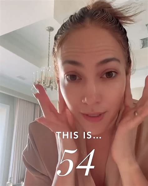 Jennifer Lopez gives fans 'no-filter' look at her skincare routine: 'Glowing and happy' at 54