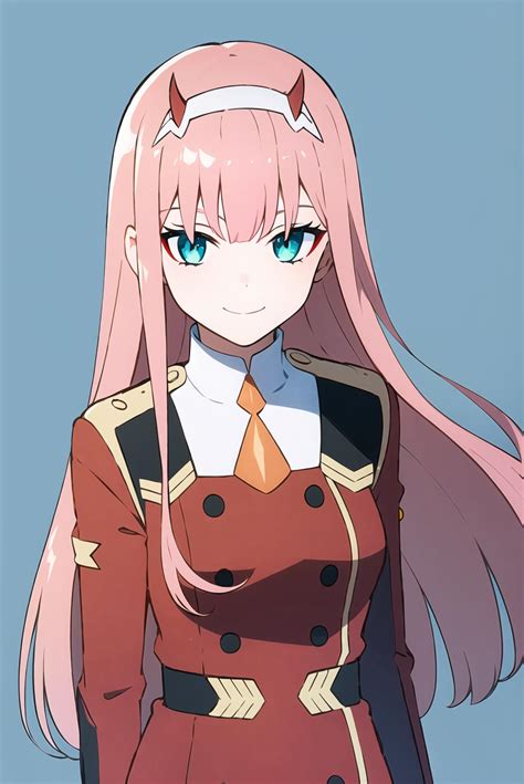 Zero Two (DARLING in the FRANXX) LoRA - offset | Stable Diffusion LoRA ...