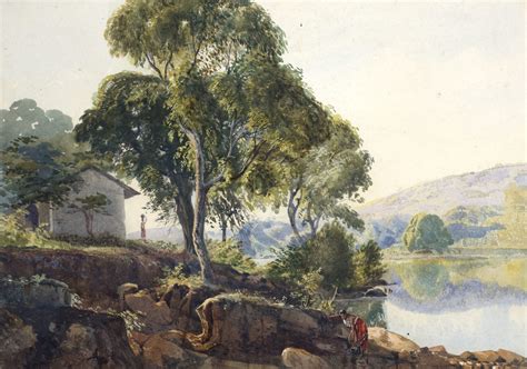 19th Century British, Indian View with Lake | Grosvenor Gallery