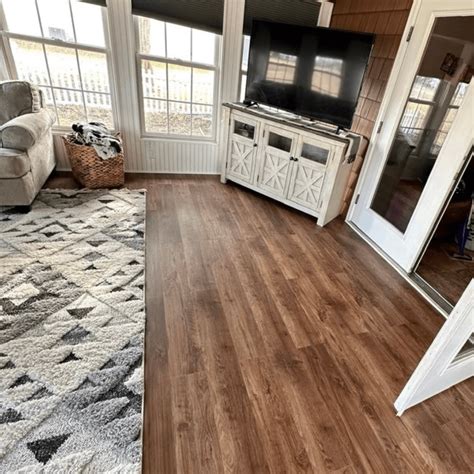 Pecan Waterproof Luxury Vinyl Plank Flooring | C.A.S.E. Flooring