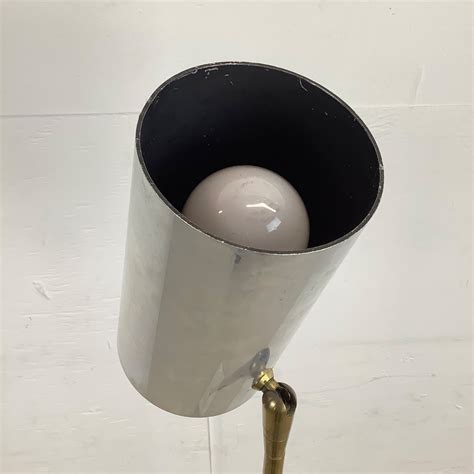 Vintage Marble Base Floor Lamp By Robert Sonneman - AptDeco